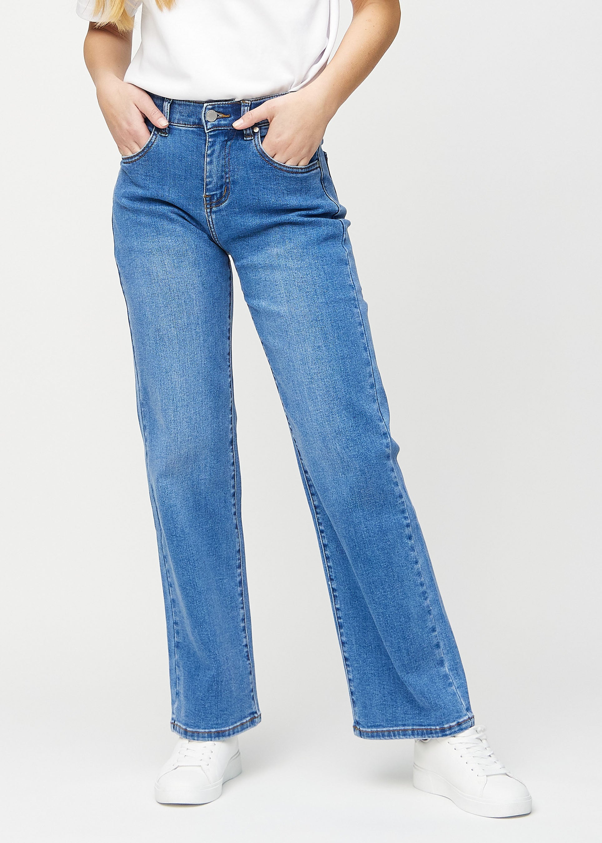 Rivers™ Loose Denim Jeans Blue Women Perfect Jeans