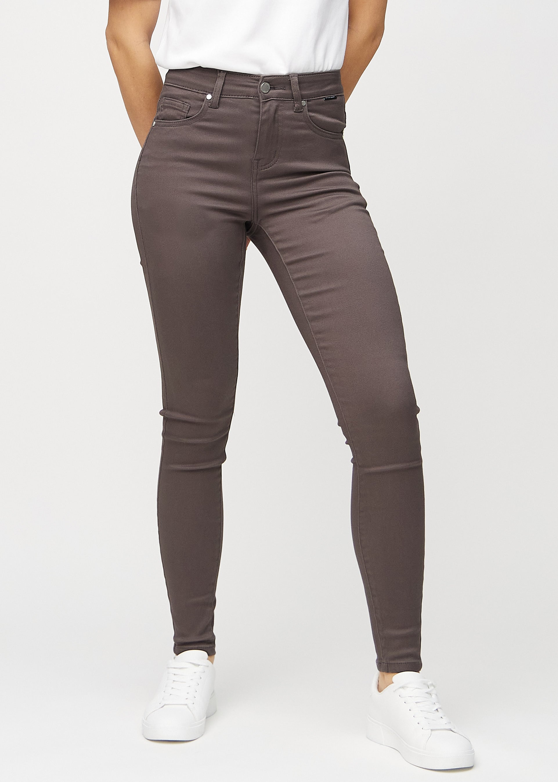 Thunders™ Skinny Jeans - Grayish Brown - Women | Perfect Jeans