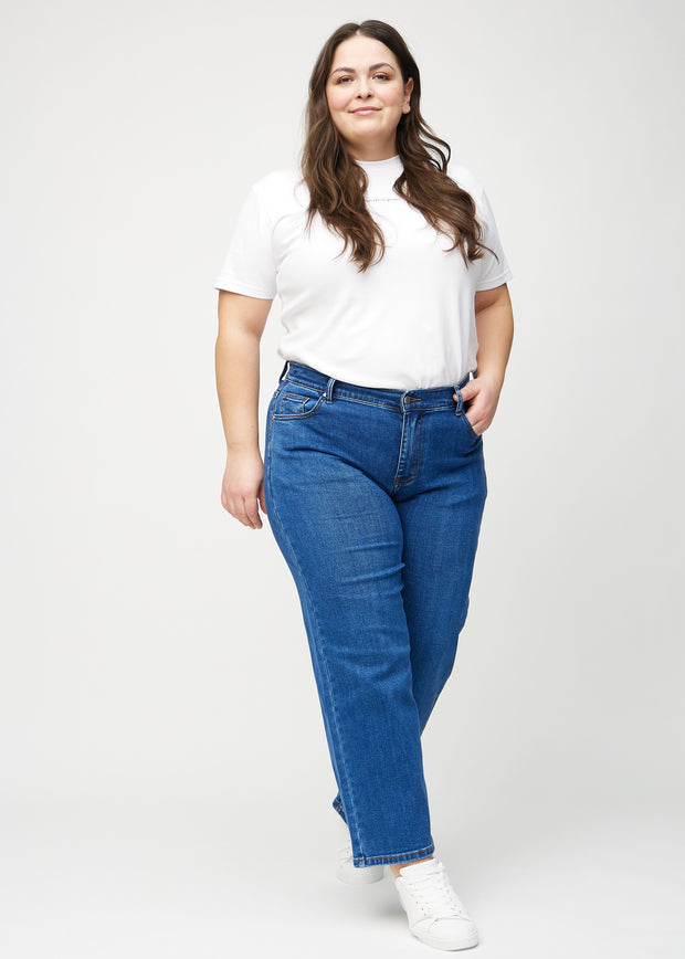 Oceans™ Loose Denim Jeans - Dark Blue - Women | Perfect Jeans